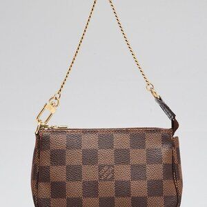 Louis Vuitton Damier Canvas Mini Accessories Pochette Bag